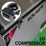 NNEDPE Kolner 80L Portable Fridge Cooler Freezer Camping with LG Compressor