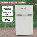 NNEDPE Kolner 105L Portable Upright Fridge Freezer