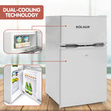 NNEDPE Kolner 105L Portable Upright Fridge Freezer