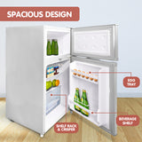 NNEDPE Kolner 105L Portable Upright Fridge Freezer