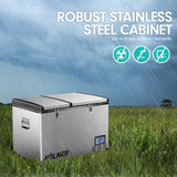NNEDPE Kolner 125L Portable Fridge Cooler Freezer Camping