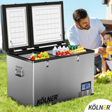 NNEDPE Kolner 125L Portable Fridge Cooler Freezer Camping