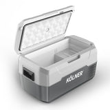 NNEDPE Kolner 20L Portable Fridge Cooler Freezer Camping Refrigerator Grey