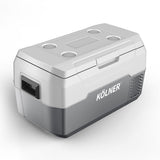 NNEDPE Kolner 20L Portable Fridge Cooler Freezer Camping Refrigerator Grey