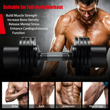 NNECW 5-in-1 Adjustable Dumbbell with Tray and Non-slip Metal Handle