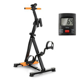 NNECW Pedal Exercise Bike with Massage & Adjustable Design for Seniors