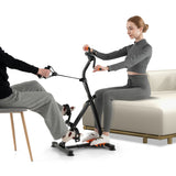 NNECW Pedal Exercise Bike with Massage & Adjustable Design for Seniors