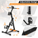 NNECW Pedal Exercise Bike with Massage & Adjustable Design for Seniors