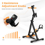 NNECW Pedal Exercise Bike with Massage & Adjustable Design for Seniors