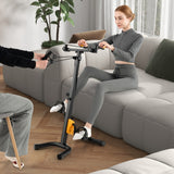 NNECW Folding Pedal Exerciser with Adjustable Height for Total Body