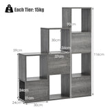 NNECW 9-Cube Free Combination Bookcase for Living Room