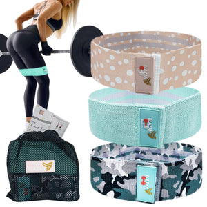 NNEDSZ Fabric Resistance Booty Bands Set of 3 Non-Slip Booty Bands Same Sizes