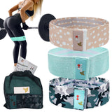 NNEDSZ Fabric Resistance Booty Bands Set of 3 Non-Slip Booty Bands Same Sizes