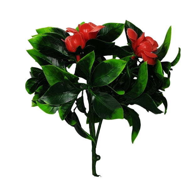 NNEDSZ Red Rose Stem UV Resistant 30cm