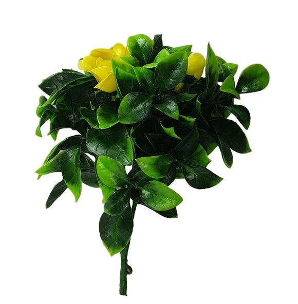 NNEDSZ Yellow Rose Stem UV Resistant 30cm