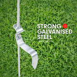NNEDPE 20x Electric Fencing Pigtail Tread Fence Wire Strip Graze Steel Post