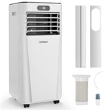 NNECW 9000 BTU/2600W 3-in-1 Portable Air Conditioner with LED Display