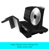 NNEDPE 200W  Pronti Deli and Food Electric Meat Slicer Blades Processor Black