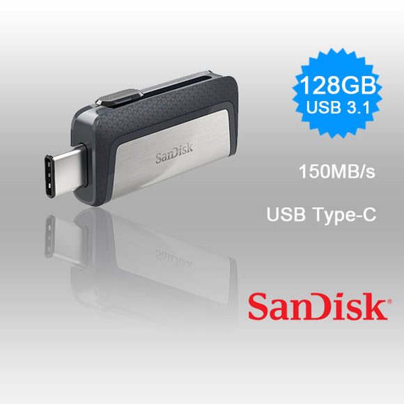 NNEDSZ ULTRA 128GB SDDDC2-128G Dual USB Drive Type-C 3.1