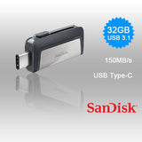 NNEDSZ ULTRA 32GB SDDDC2-032G Dual USB Drive Type-C 3.1