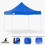 NNEDPE Gazebo Tent Marquee 3x3 PopUp Outdoor Wallaroo - Blue