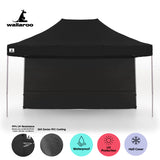 NNEDPE Gazebo Tent Marquee 3x4.5m PopUp Outdoor Wallaroo Black
