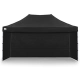 NNEDPE Gazebo Tent Marquee 3x4.5m PopUp Outdoor Wallaroo Black