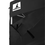 NNEDPE Gazebo Tent Marquee 3x4.5m PopUp Outdoor Wallaroo Black