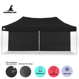NNEDPE Gazebo Tent Marquee 3x6m PopUp Outdoor Wallaroo Black