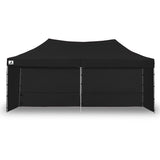 NNEDPE Gazebo Tent Marquee 3x6m PopUp Outdoor Wallaroo Black