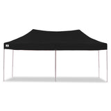 NNEDPE Gazebo Tent Marquee 3x6m PopUp Outdoor Wallaroo Black