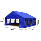 NNEDPE Gazebo Wedding 6x6 - Blue