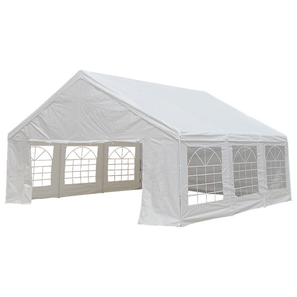 NNEDPE Wallaroo 6x6m Outdoor Event Marquee Gazebo Party Wedding Tent - White