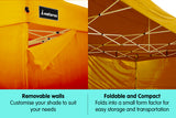 NNEDPE Gazebo Tent Marquee 3x4.5m PopUp Outdoor Wallaroo Orange