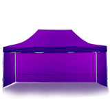 NNEDPE Gazebo Tent Marquee 3x4.5m PopUp Outdoor Wallaroo Purple