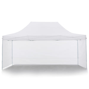 NNEDPE Gazebo Tent Marquee 3x4.5m PopUp Outdoor Wallaroo White