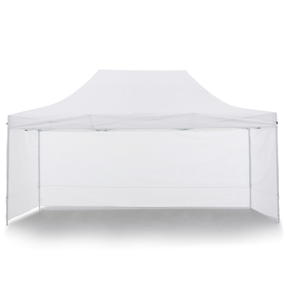 NNEDPE Gazebo Tent Marquee 3x4.5m PopUp Outdoor Wallaroo White
