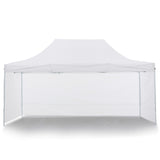 NNEDPE Gazebo Tent Marquee 3x4.5m PopUp Outdoor Wallaroo White