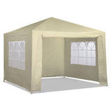 NNEDPE 3x3m Wallaroo Outdoor Party Wedding Event Gazebo Tent - Beige