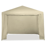 NNEDPE 3x3m Wallaroo Outdoor Party Wedding Event Gazebo Tent - Beige