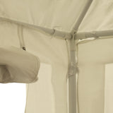 NNEDPE 3x3m Wallaroo Outdoor Party Wedding Event Gazebo Tent - Beige