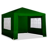 NNEDPE 3x3m Wallaroo Outdoor Party Wedding Event Gazebo Tent - Green
