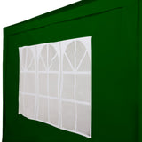 NNEDPE 3x3m Wallaroo Outdoor Party Wedding Event Gazebo Tent - Green