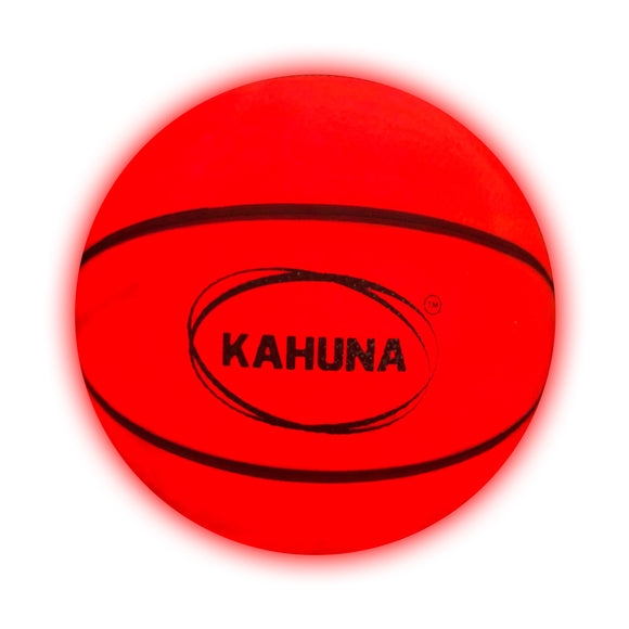 NNEDPE Kahuna Basketball L.E.D Glow Light Up Trampoline Ball