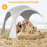 NNECW Patio Sun Shade Shelter Canopy Beach Tent for Outdoor