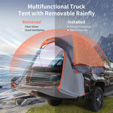 NNECW 3-Size Truck Bed Tent for 5-6.7 Bed for Camping Hiking Fishing-S