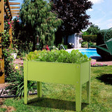NNECW Metal Garden Bed with Ample Planting Space for Outdoors and Indoors