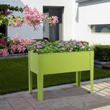 NNECW Metal Garden Bed with Ample Planting Space for Outdoors and Indoors