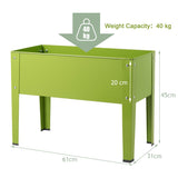 NNECW Metal Garden Bed with Ample Planting Space for Outdoors and Indoors