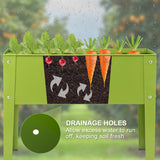 NNECW Metal Garden Bed with Ample Planting Space for Outdoors and Indoors